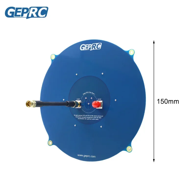 Brushless Motor Thrust Test Stand - Geprc triple feed array 5,8g 14dbi